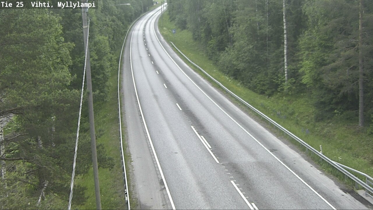 Kelikamerat Kuva Tie 25 Lohja Myllylampi, Lohja, Uusimaa