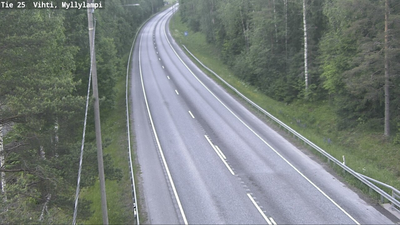 Kelikamerat Kuva Tie 25 Lohja Myllylampi, Lohja, Uusimaa