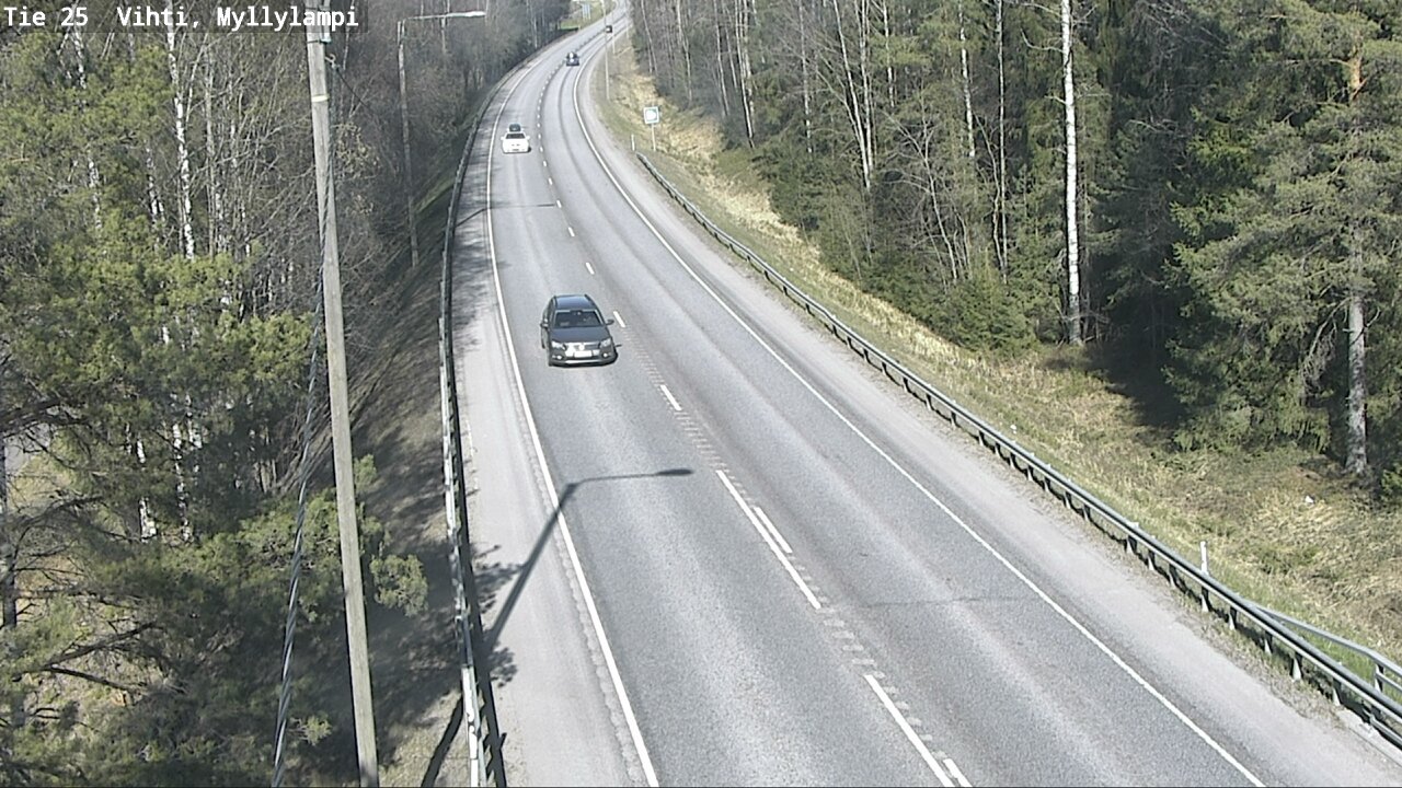 Kelikamerat Kuva Tie 25 Lohja Myllylampi, Lohja, Uusimaa