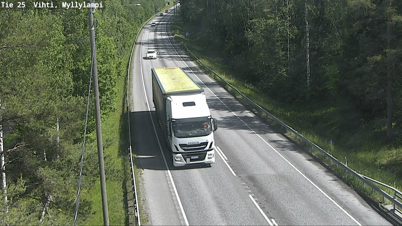 Kelikamerat Kuva Tie 25 Lohja Myllylampi, Lohja, Uusimaa