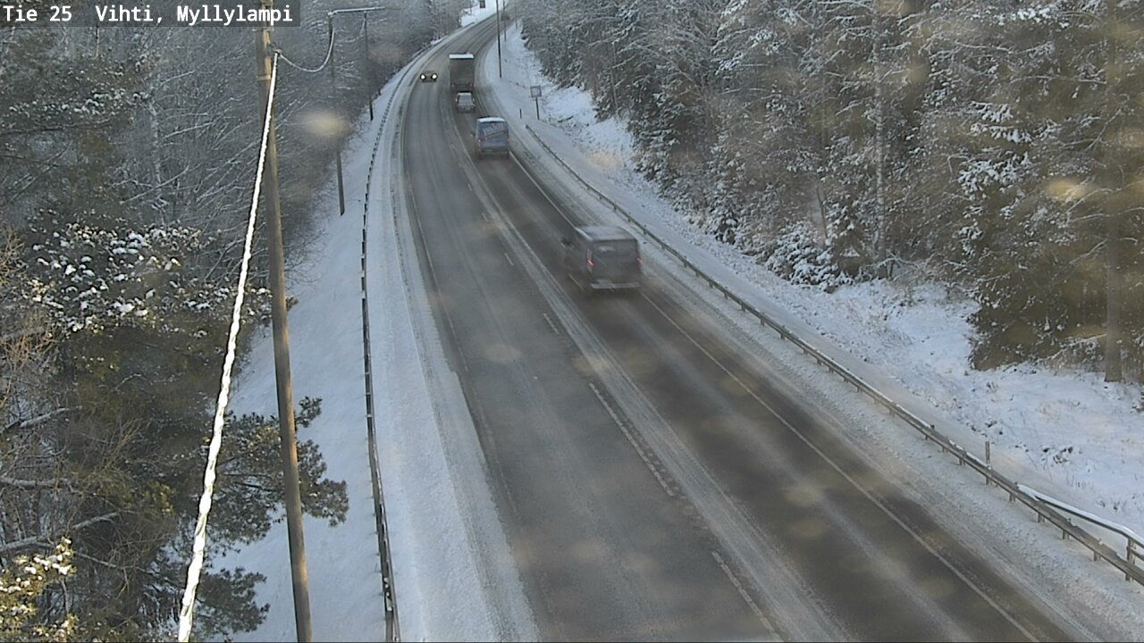 Kelikamerat Kuva Tie 25 Lohja Myllylampi, Lohja, Uusimaa