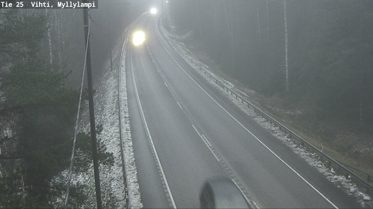 Kelikamerat Kuva Tie 25 Lohja Myllylampi, Lohja, Uusimaa