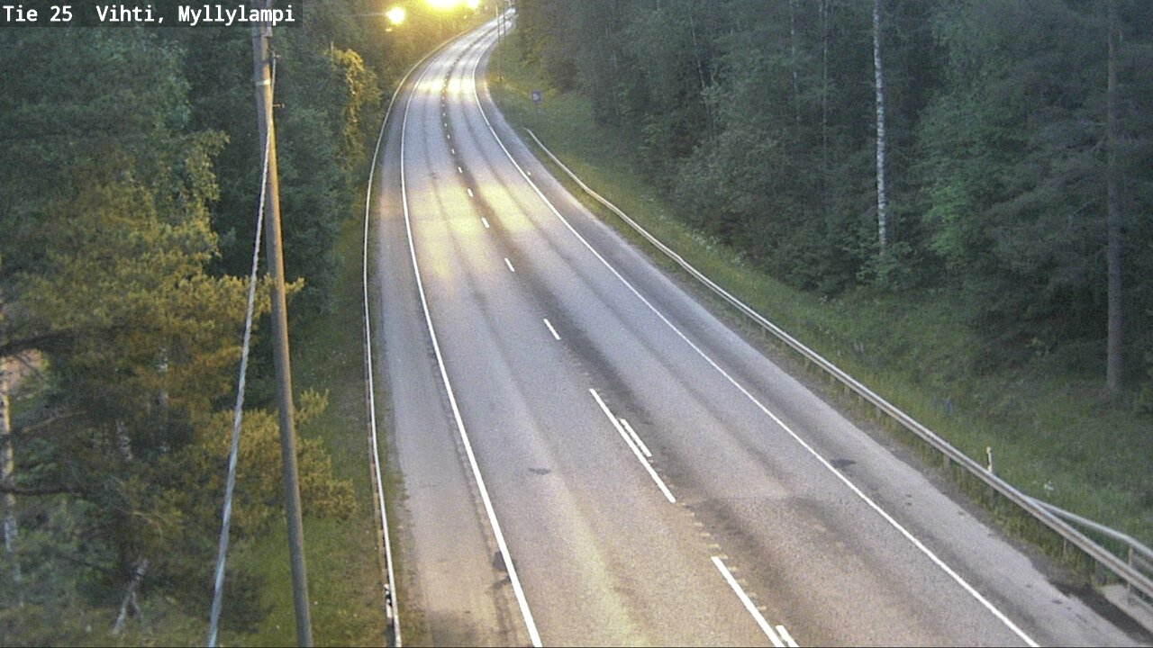 Kelikamerat Kuva Tie 25 Lohja Myllylampi, Lohja, Uusimaa
