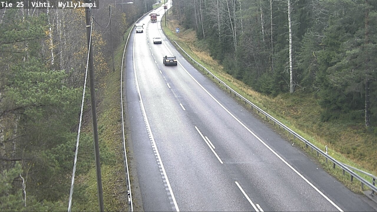 Kelikamerat Kuva Tie 25 Lohja Myllylampi, Lohja, Uusimaa