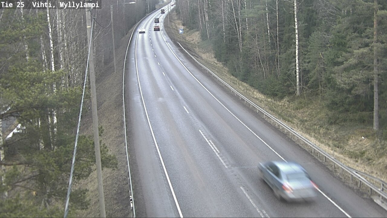 Kelikamerat Kuva Tie 25 Lohja Myllylampi, Lohja, Uusimaa