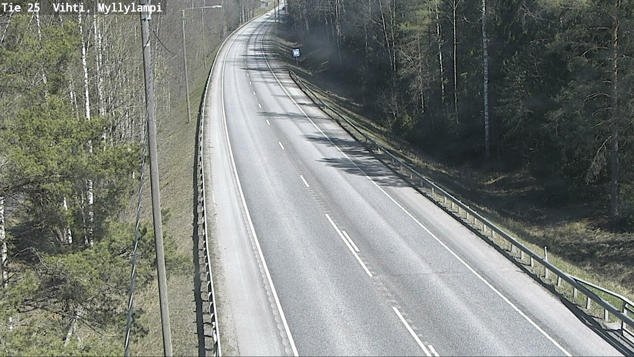 Kelikamerat Kuva Tie 25 Lohja Myllylampi, Lohja, Uusimaa