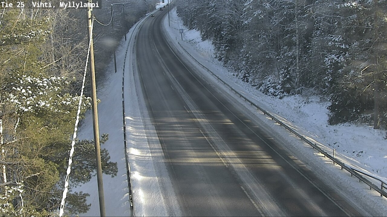 Kelikamerat Kuva Tie 25 Lohja Myllylampi, Lohja, Uusimaa
