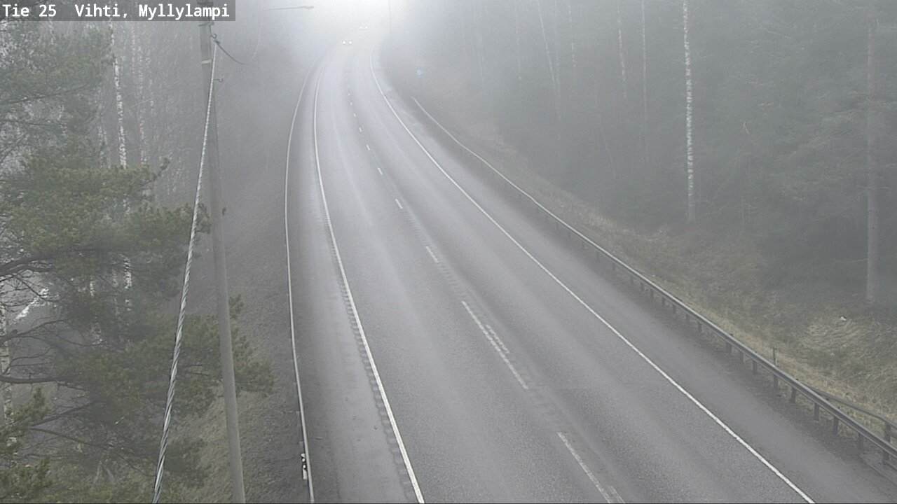 Kelikamerat Kuva Tie 25 Lohja Myllylampi, Lohja, Uusimaa