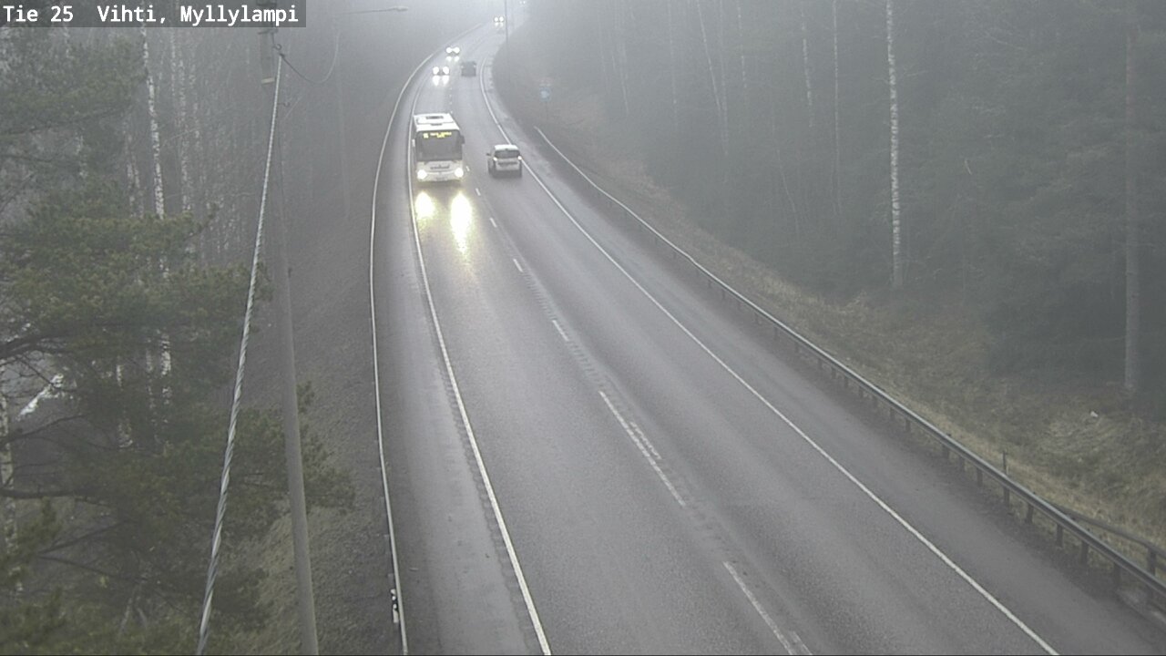 Kelikamerat Kuva Tie 25 Lohja Myllylampi, Lohja, Uusimaa