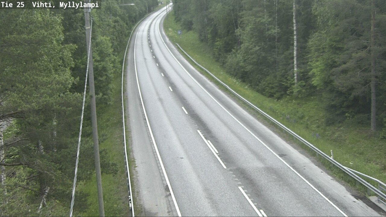 Kelikamerat Kuva Tie 25 Lohja Myllylampi, Lohja, Uusimaa
