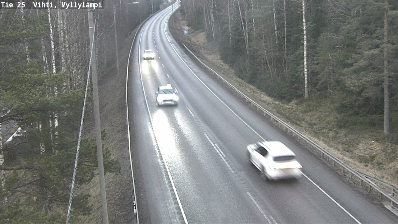 Kelikamerat Kuva Tie 25 Lohja Myllylampi, Lohja, Uusimaa