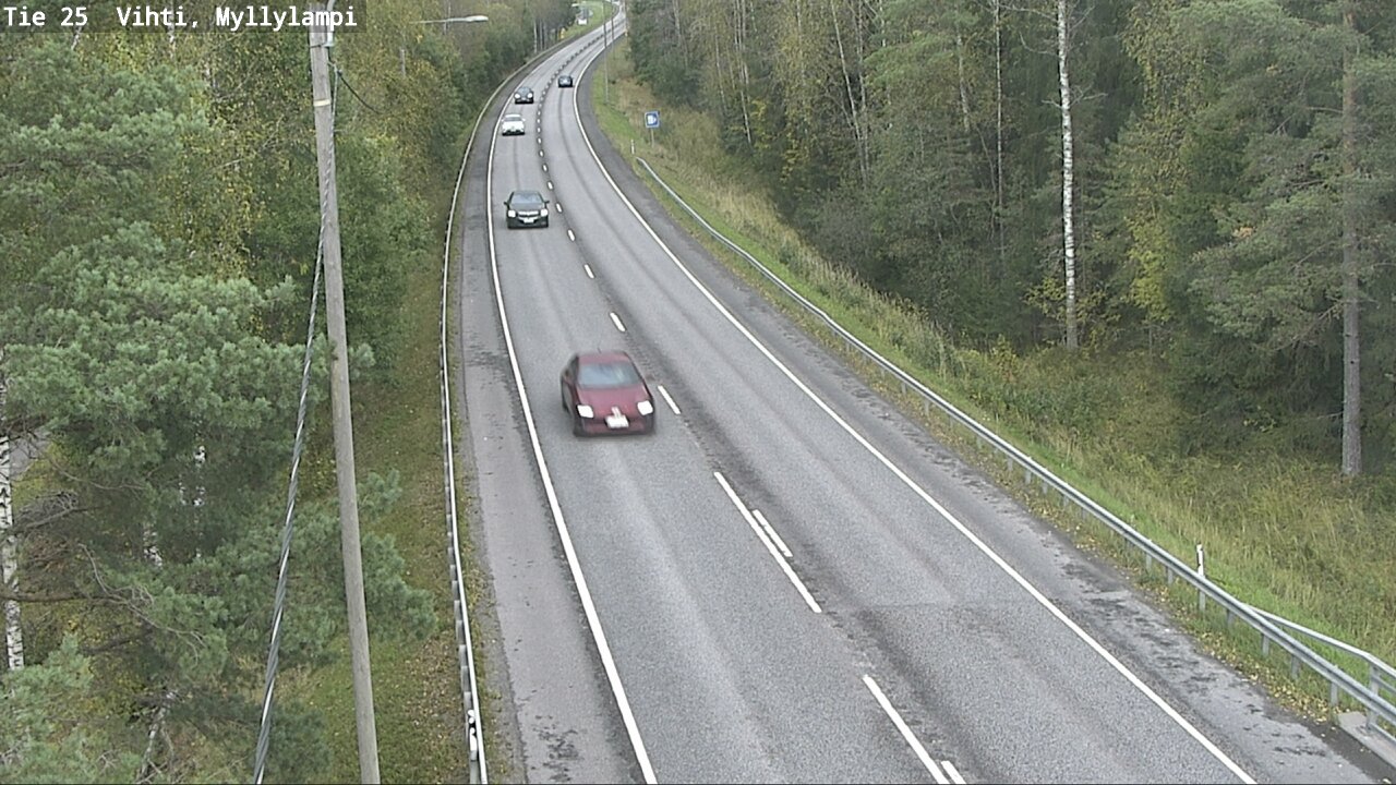 Kelikamerat Kuva Tie 25 Lohja Myllylampi, Lohja, Uusimaa