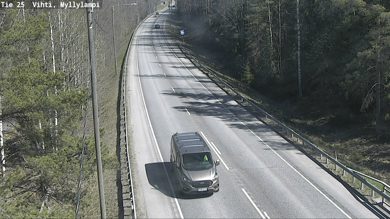 Kelikamerat Kuva Tie 25 Lohja Myllylampi, Lohja, Uusimaa