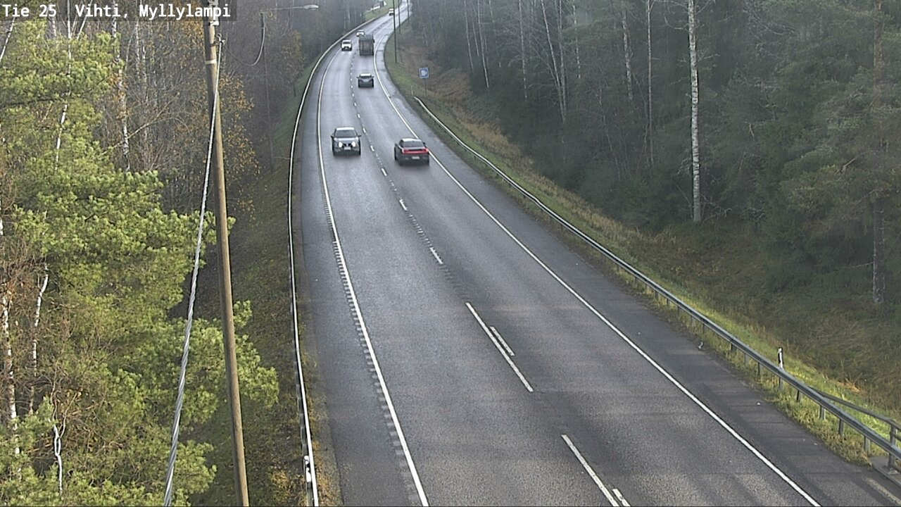 Kelikamerat Kuva Tie 25 Lohja Myllylampi, Lohja, Uusimaa