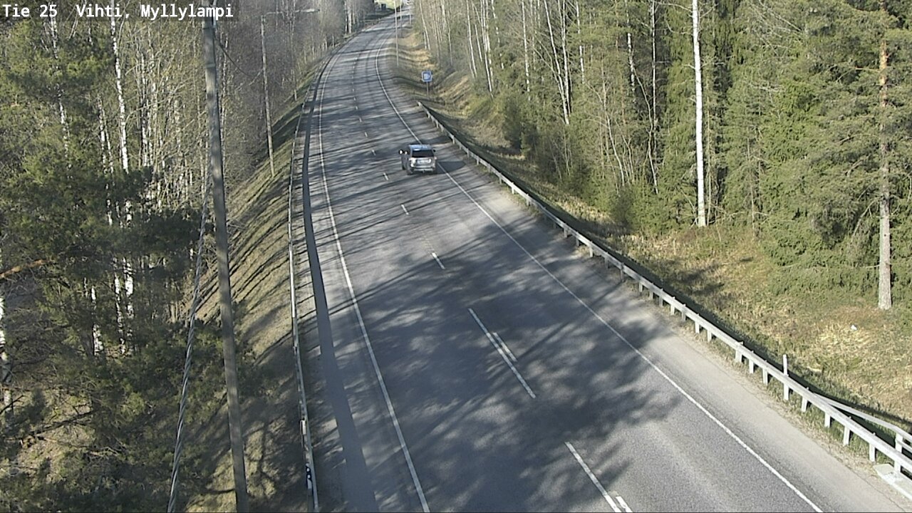 Kelikamerat Kuva Tie 25 Lohja Myllylampi, Lohja, Uusimaa