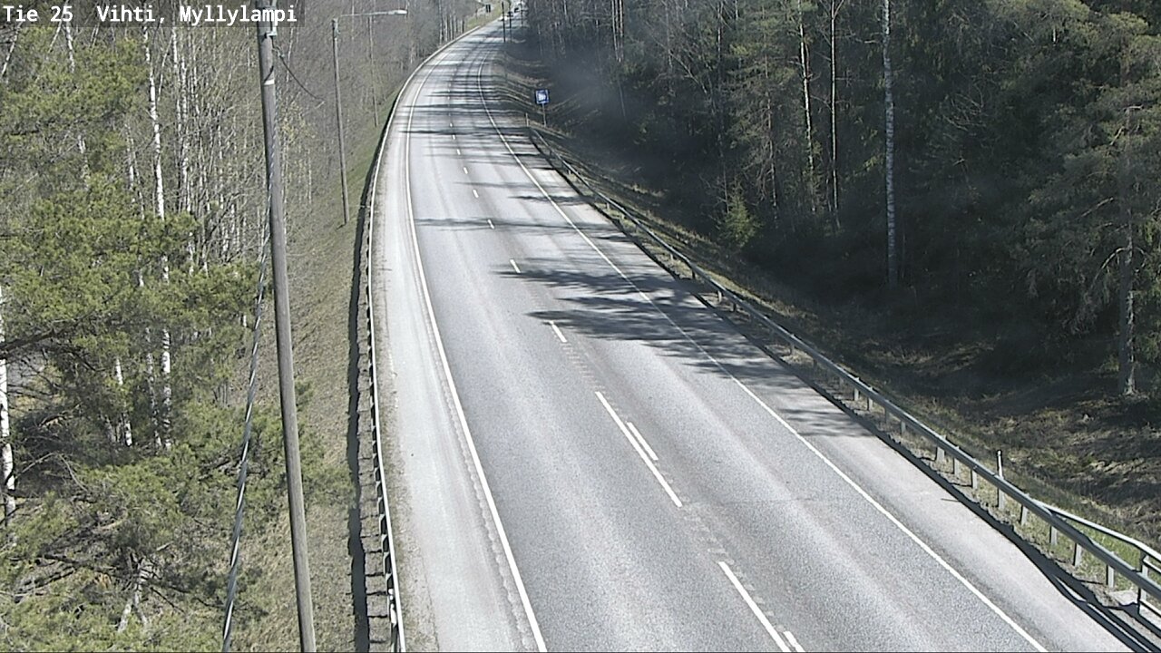 Kelikamerat Kuva Tie 25 Lohja Myllylampi, Lohja, Uusimaa
