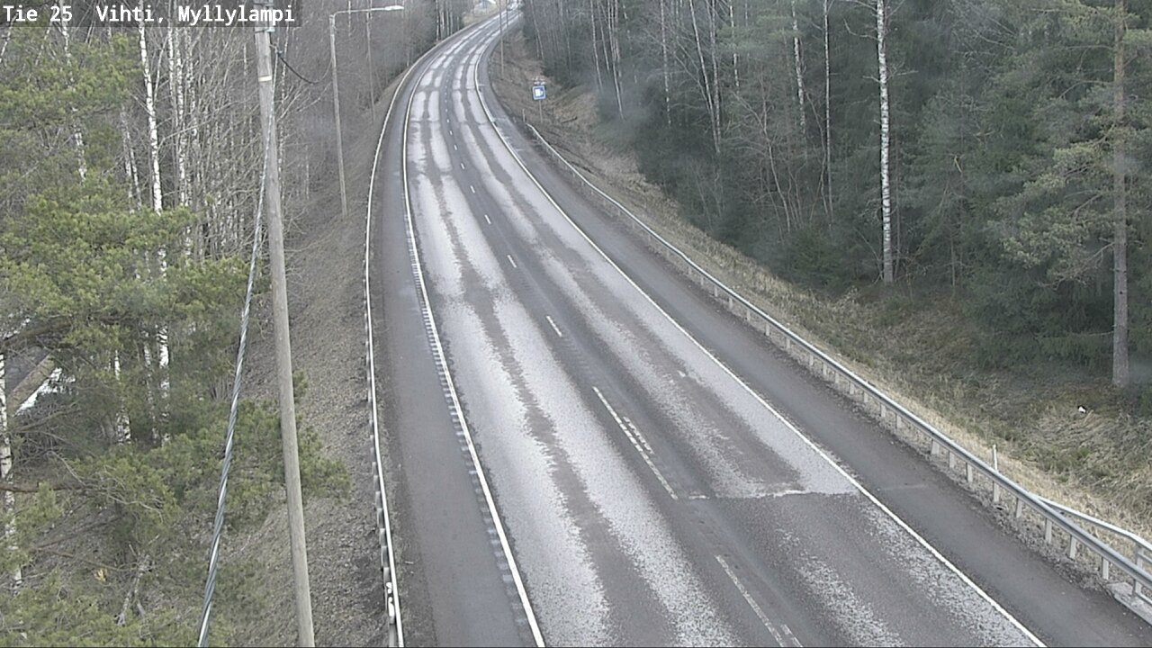 Kelikamerat Kuva Tie 25 Lohja Myllylampi, Lohja, Uusimaa