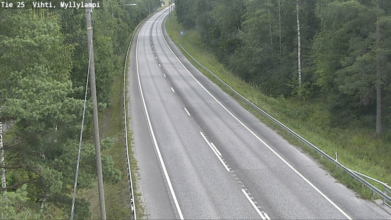 Kelikamerat Kuva Tie 25 Lohja Myllylampi, Lohja, Uusimaa