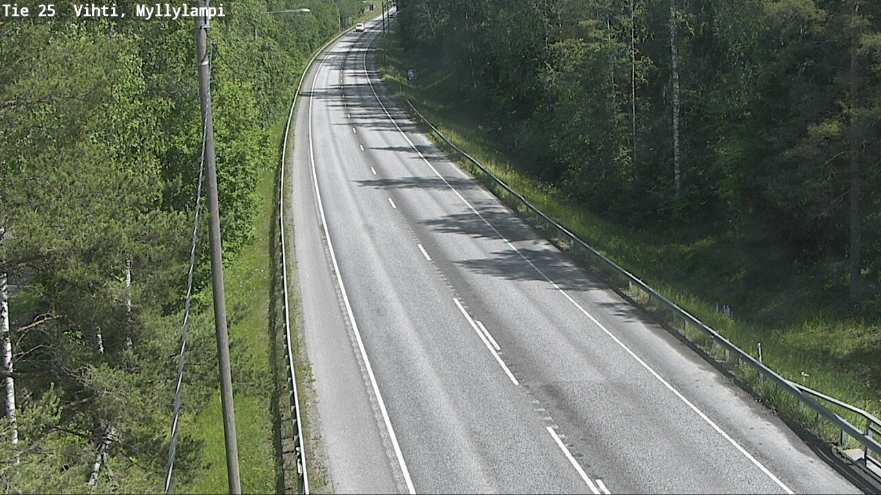 Kelikamerat Kuva Tie 25 Lohja Myllylampi, Lohja, Uusimaa