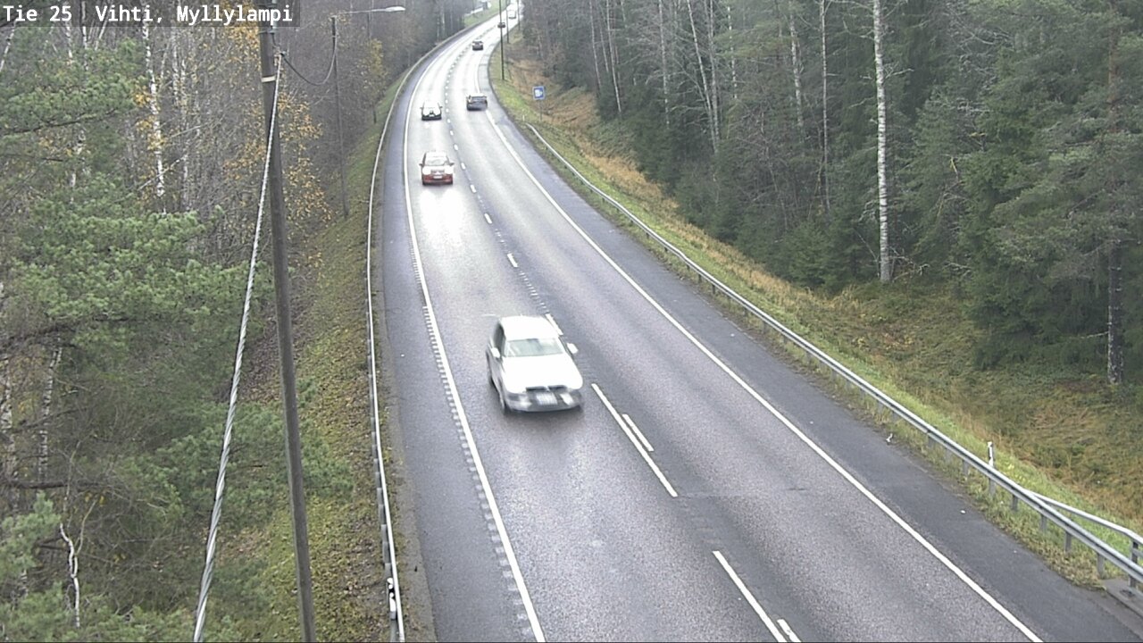 Kelikamerat Kuva Tie 25 Lohja Myllylampi, Lohja, Uusimaa