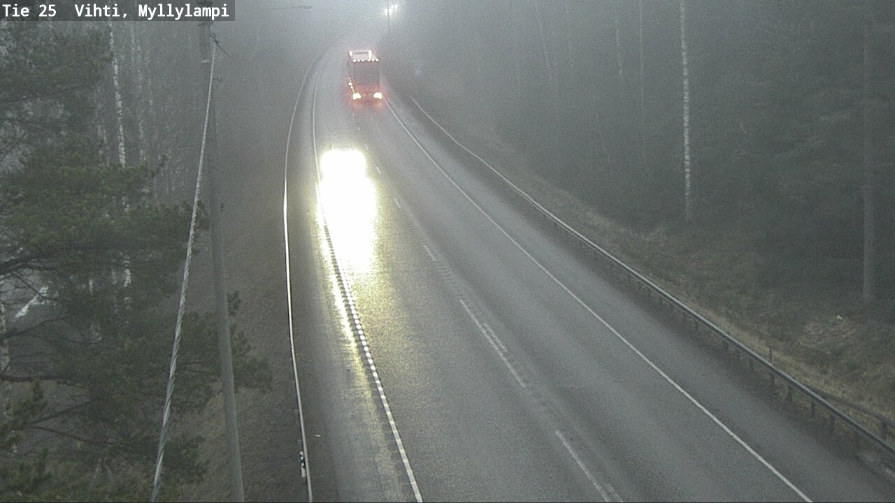 Kelikamerat Kuva Tie 25 Lohja Myllylampi, Lohja, Uusimaa