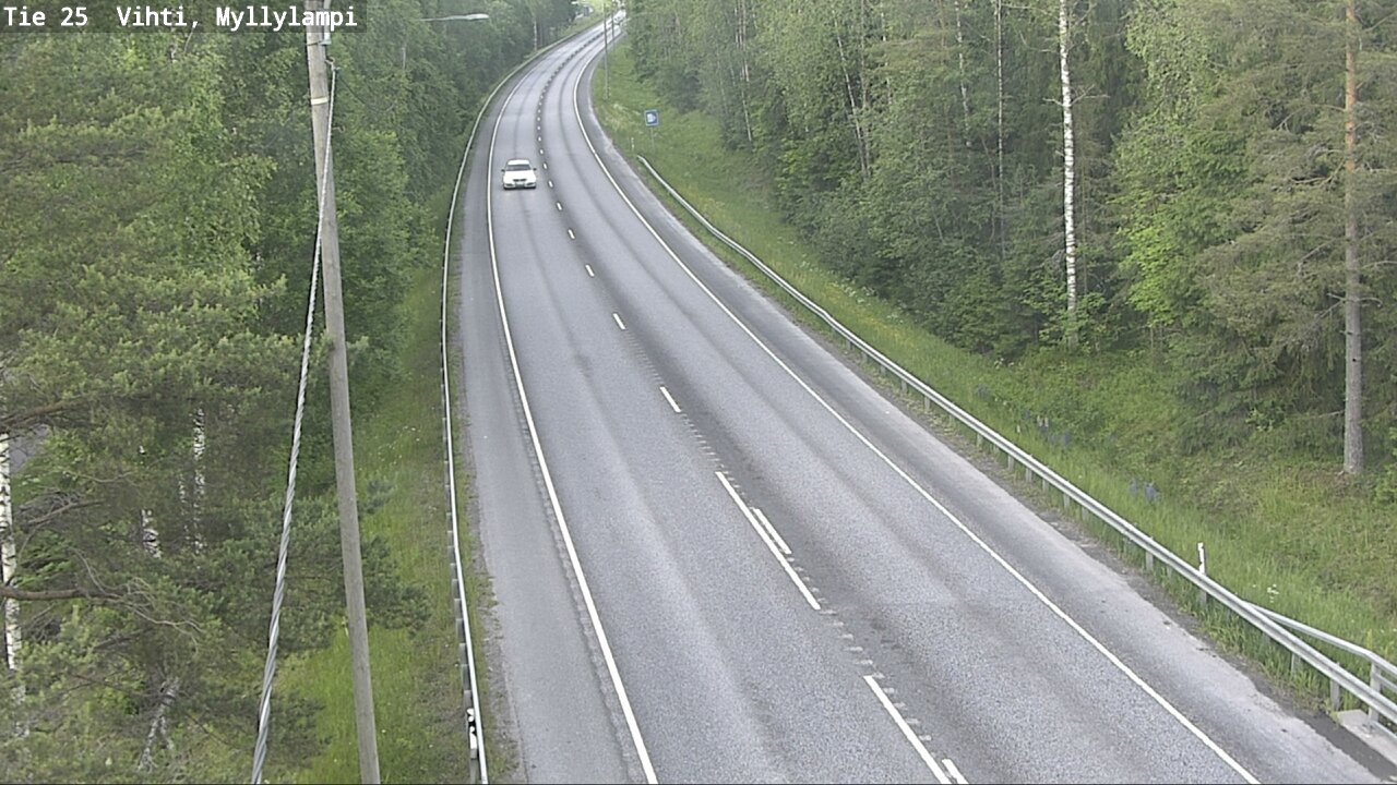 Kelikamerat Kuva Tie 25 Lohja Myllylampi, Lohja, Uusimaa