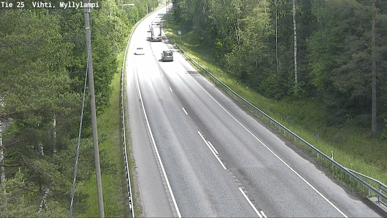 Kelikamerat Kuva Tie 25 Lohja Myllylampi, Lohja, Uusimaa