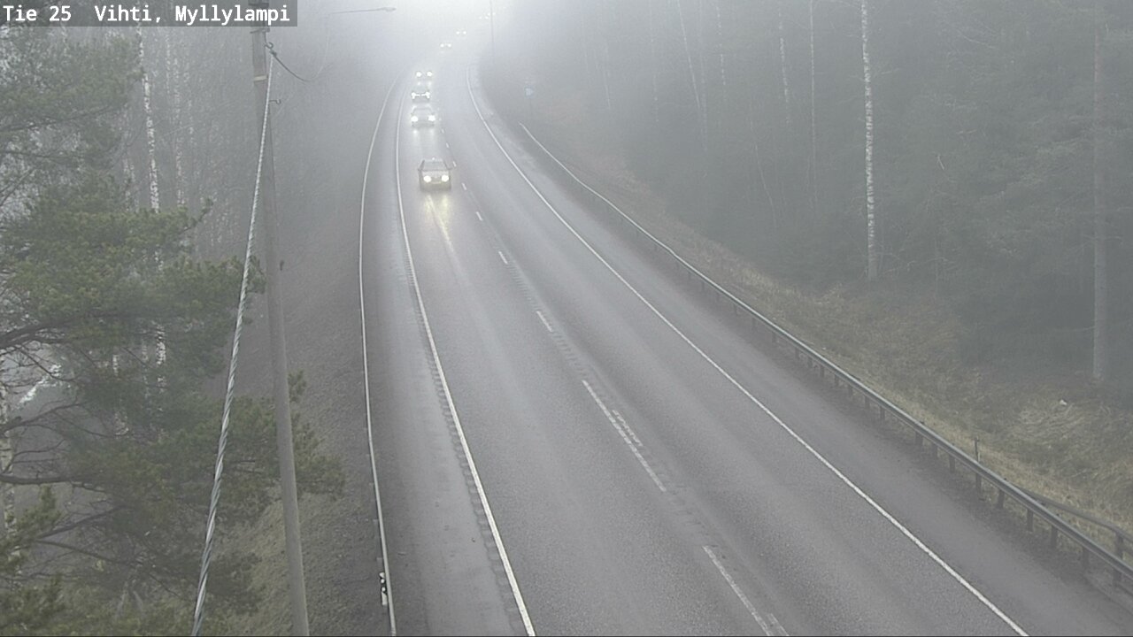 Kelikamerat Kuva Tie 25 Lohja Myllylampi, Lohja, Uusimaa