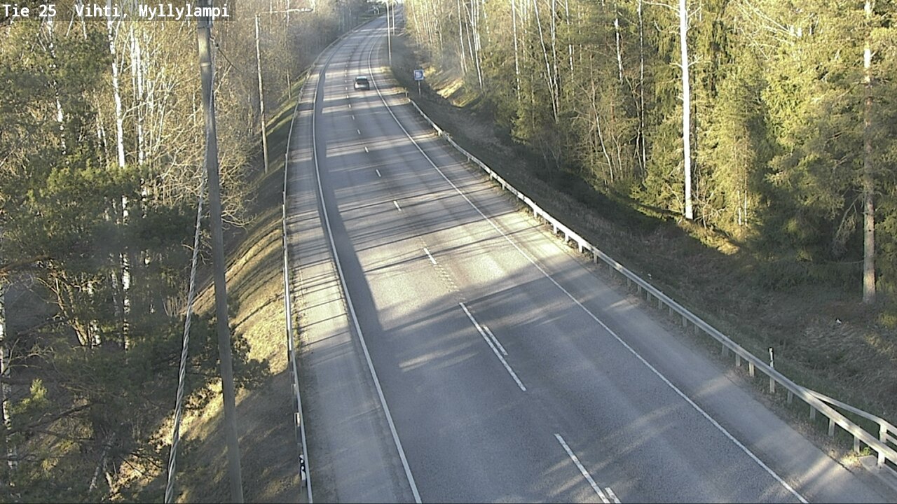 Kelikamerat Kuva Tie 25 Lohja Myllylampi, Lohja, Uusimaa