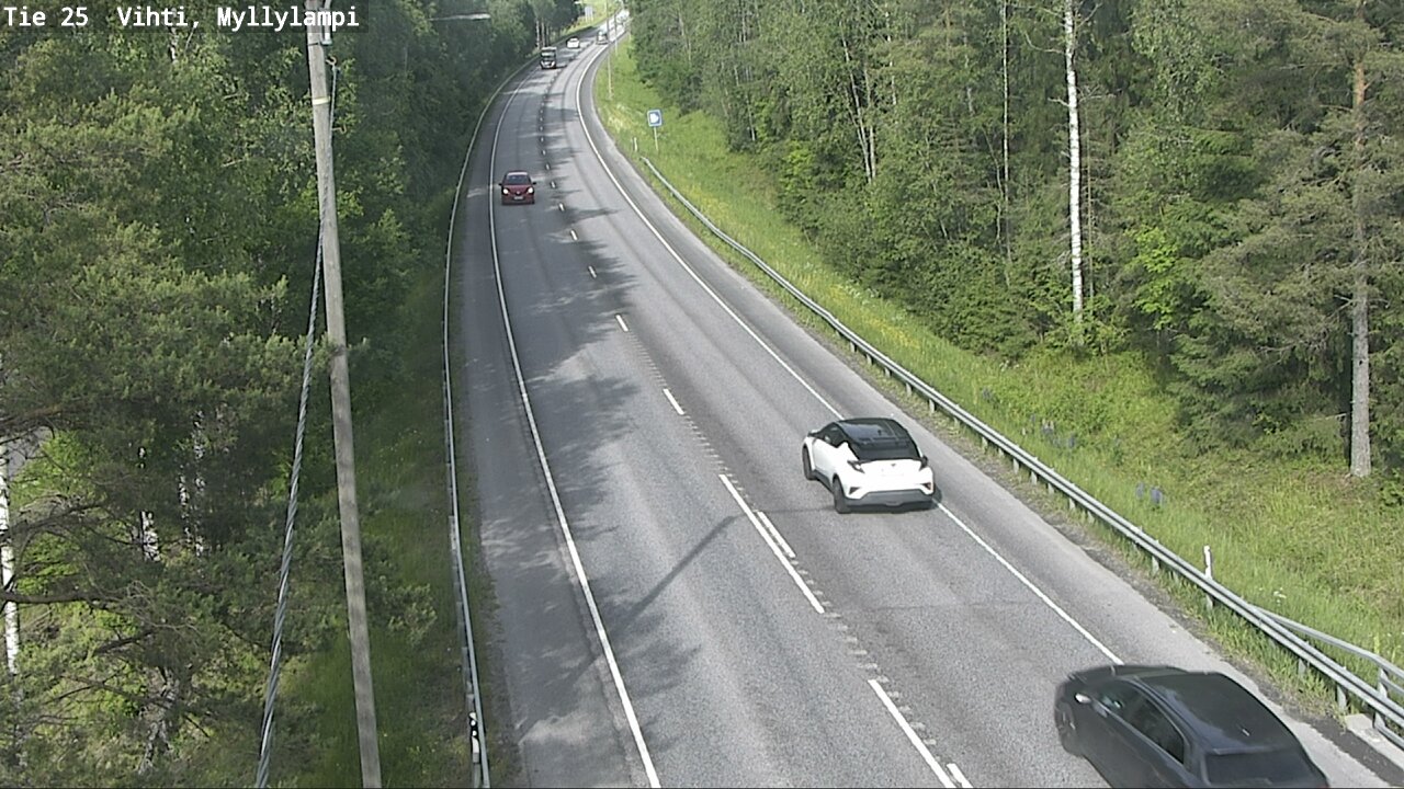 Kelikamerat Kuva Tie 25 Lohja Myllylampi, Lohja, Uusimaa