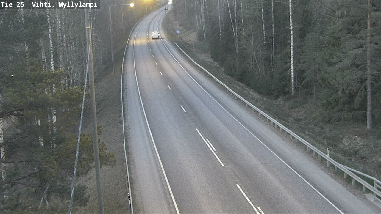 Kelikamerat Kuva Tie 25 Lohja Myllylampi, Lohja, Uusimaa