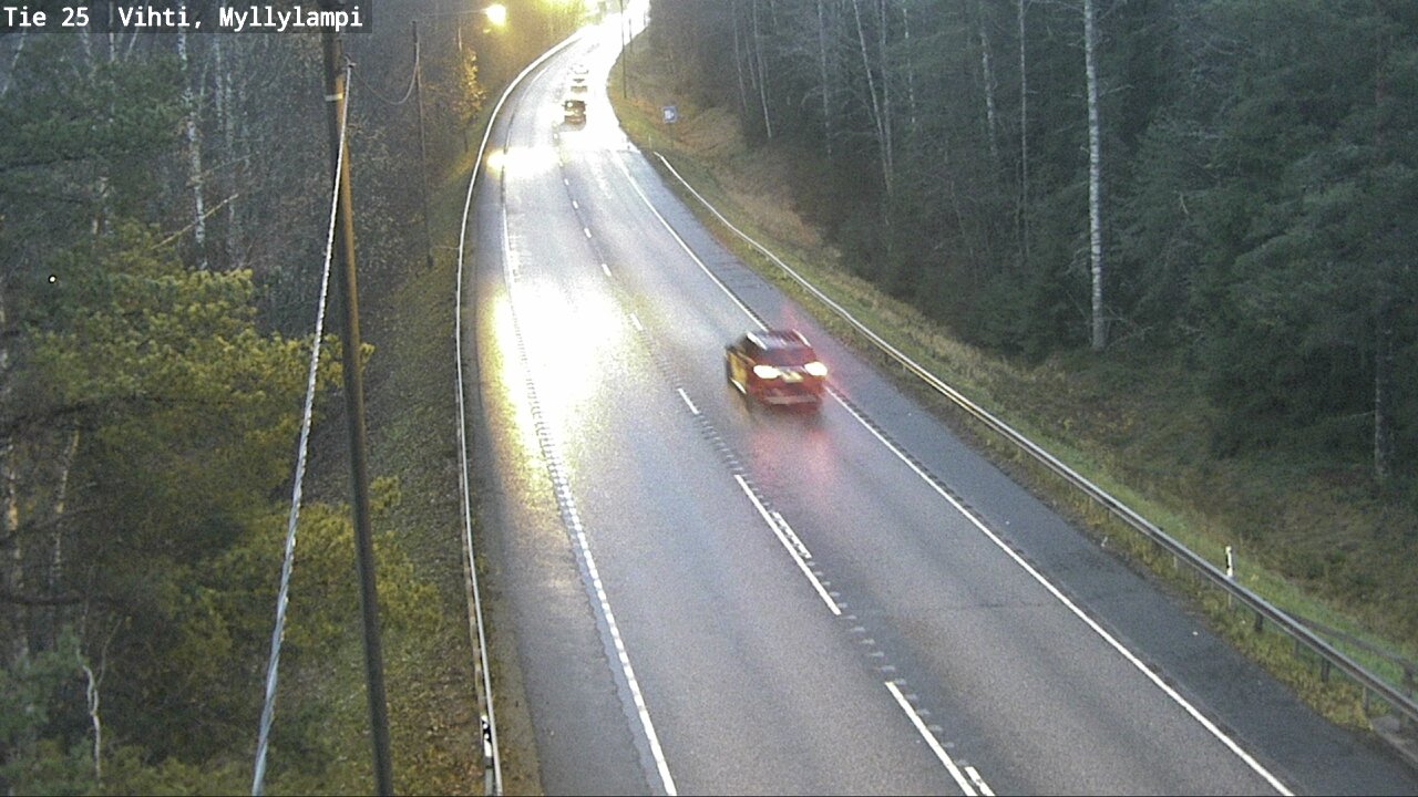 Kelikamerat Kuva Tie 25 Lohja Myllylampi, Lohja, Uusimaa