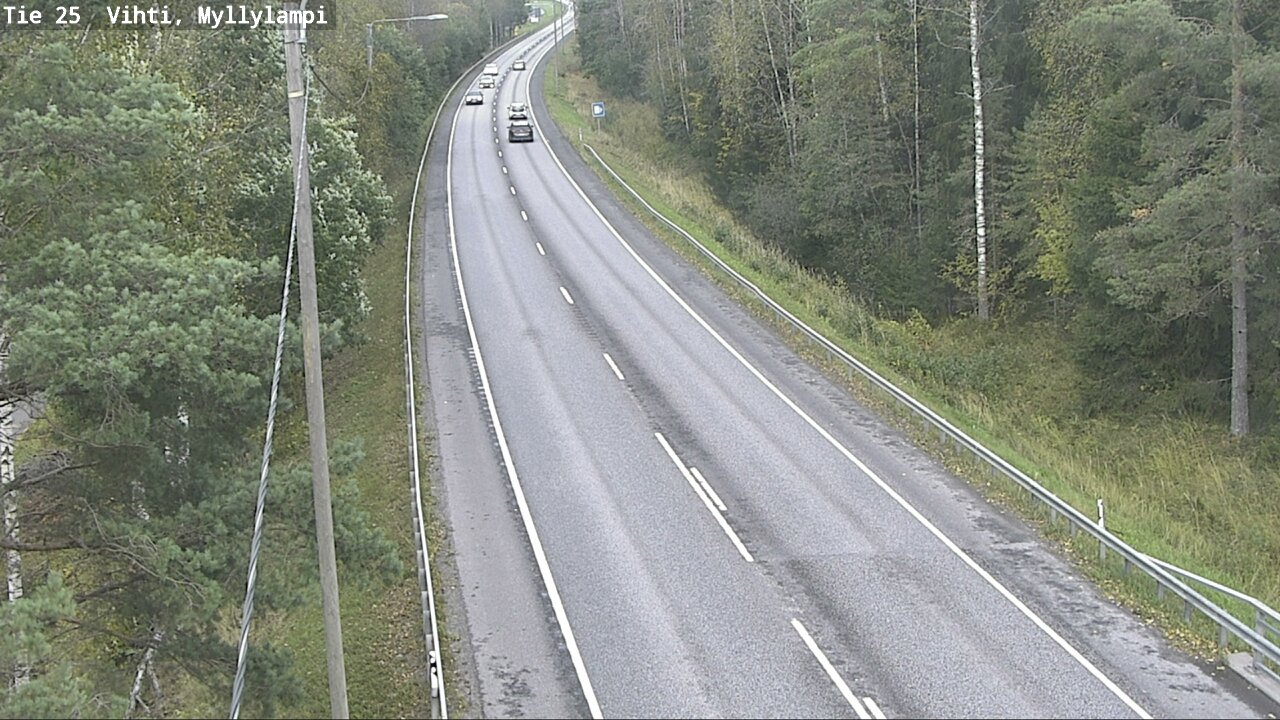 Kelikamerat Kuva Tie 25 Lohja Myllylampi, Lohja, Uusimaa