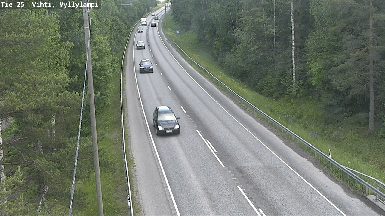 Kelikamerat Kuva Tie 25 Lohja Myllylampi, Lohja, Uusimaa