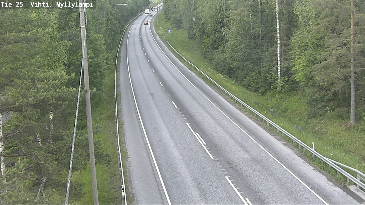 Kelikamerat Kuva Tie 25 Lohja Myllylampi, Lohja, Uusimaa