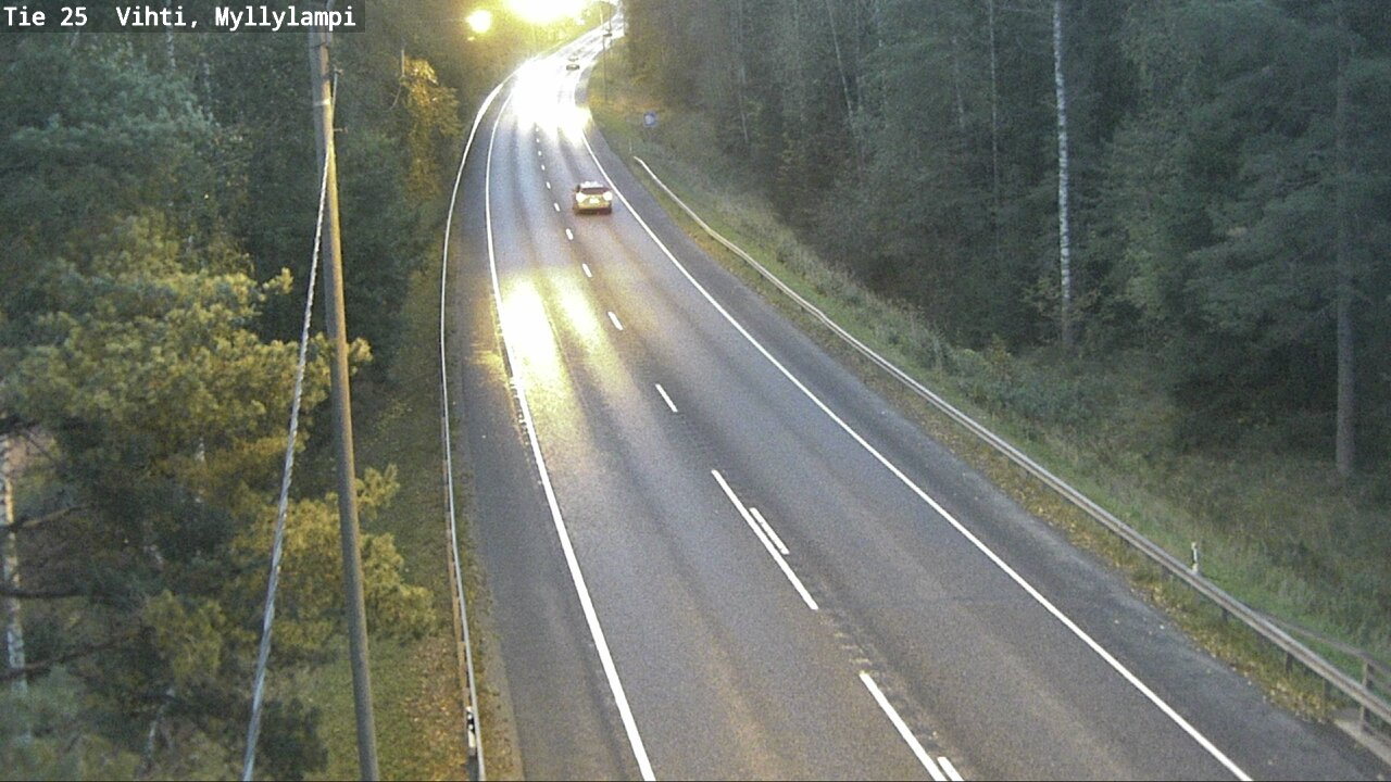 Kelikamerat Kuva Tie 25 Lohja Myllylampi, Lohja, Uusimaa