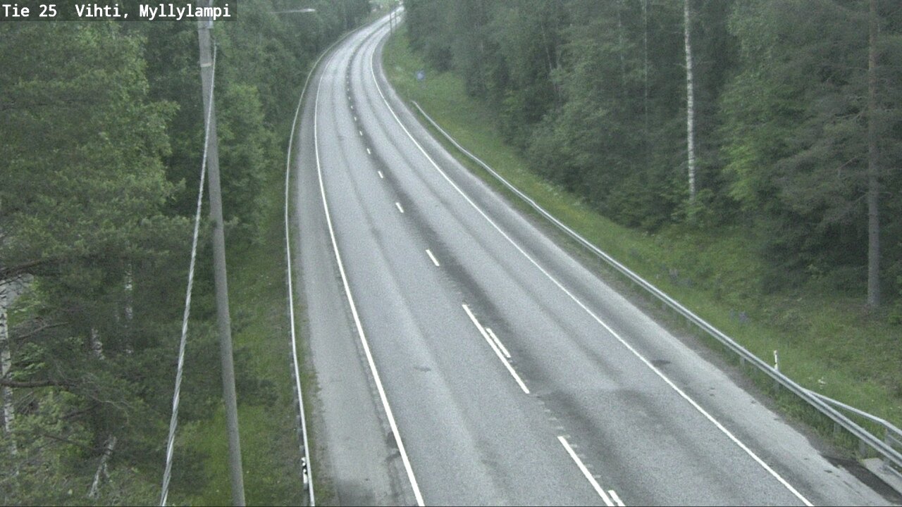 Kelikamerat Kuva Tie 25 Lohja Myllylampi, Lohja, Uusimaa