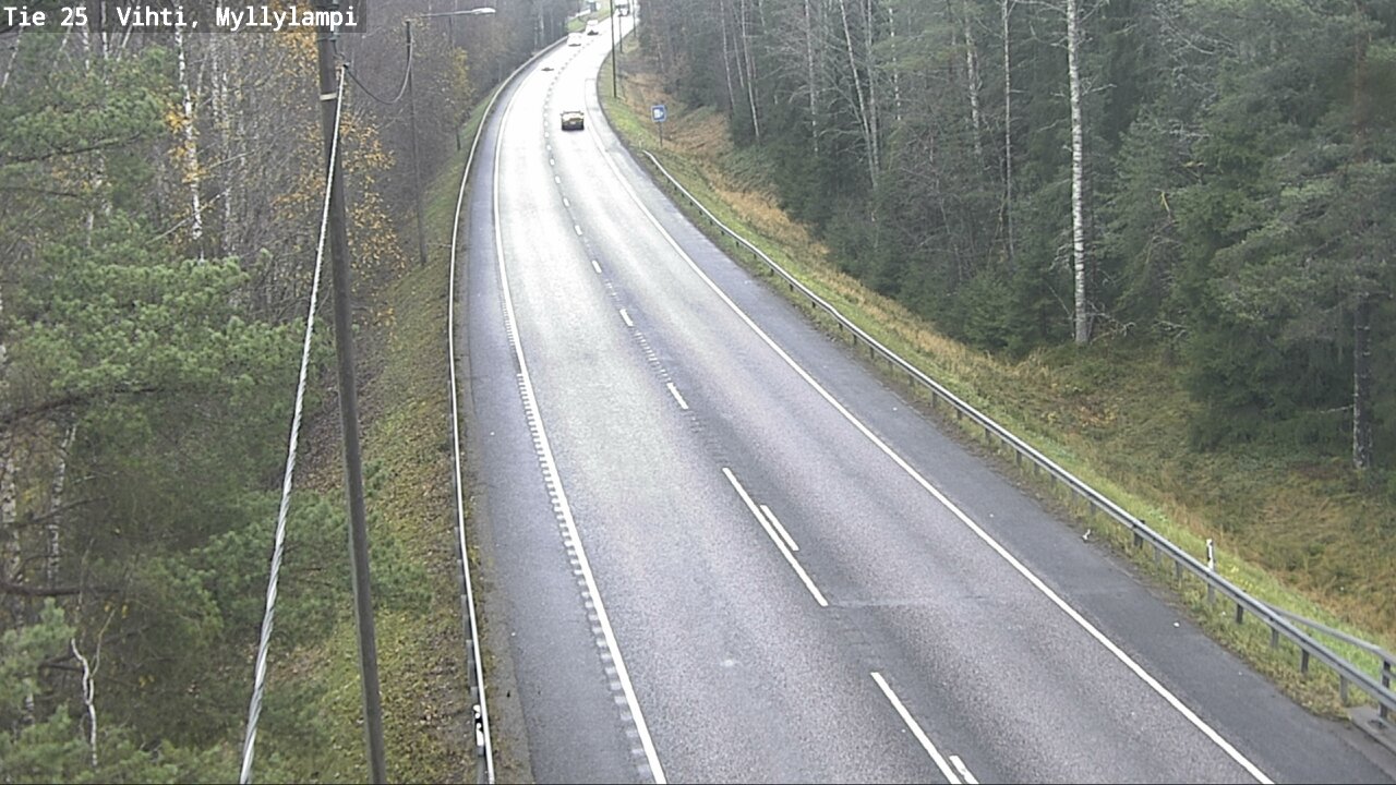 Kelikamerat Kuva Tie 25 Lohja Myllylampi, Lohja, Uusimaa