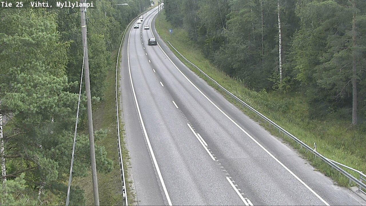 Kelikamerat Kuva Tie 25 Lohja Myllylampi, Lohja, Uusimaa