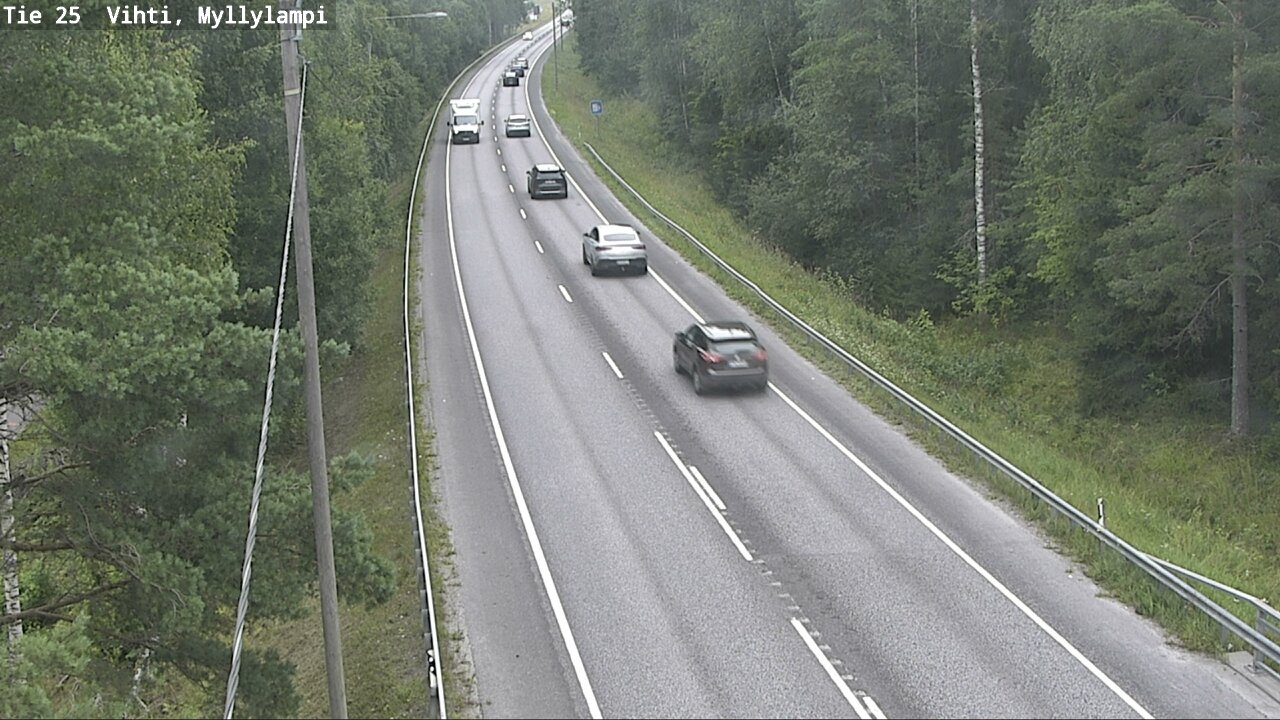 Kelikamerat Kuva Tie 25 Lohja Myllylampi, Lohja, Uusimaa