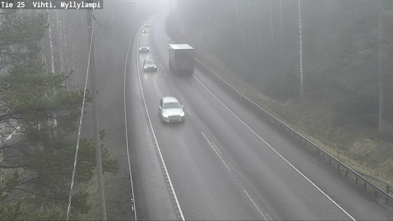 Kelikamerat Kuva Tie 25 Lohja Myllylampi, Lohja, Uusimaa