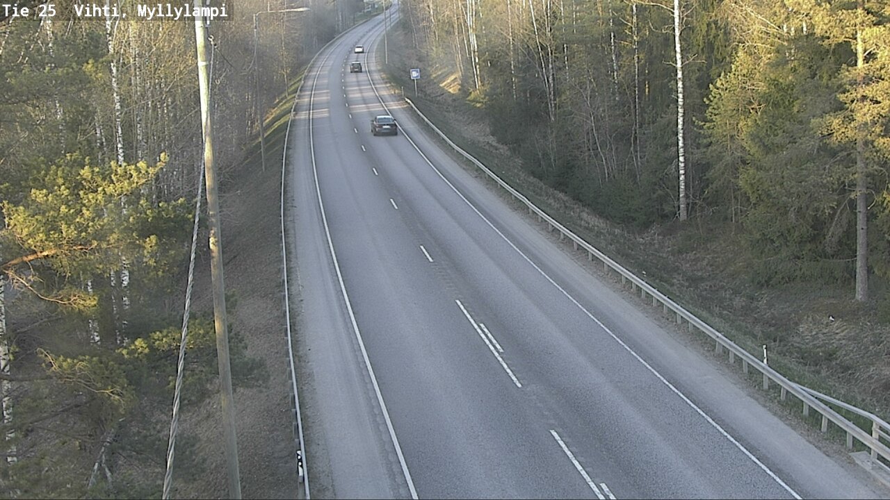 Kelikamerat Kuva Tie 25 Lohja Myllylampi, Lohja, Uusimaa