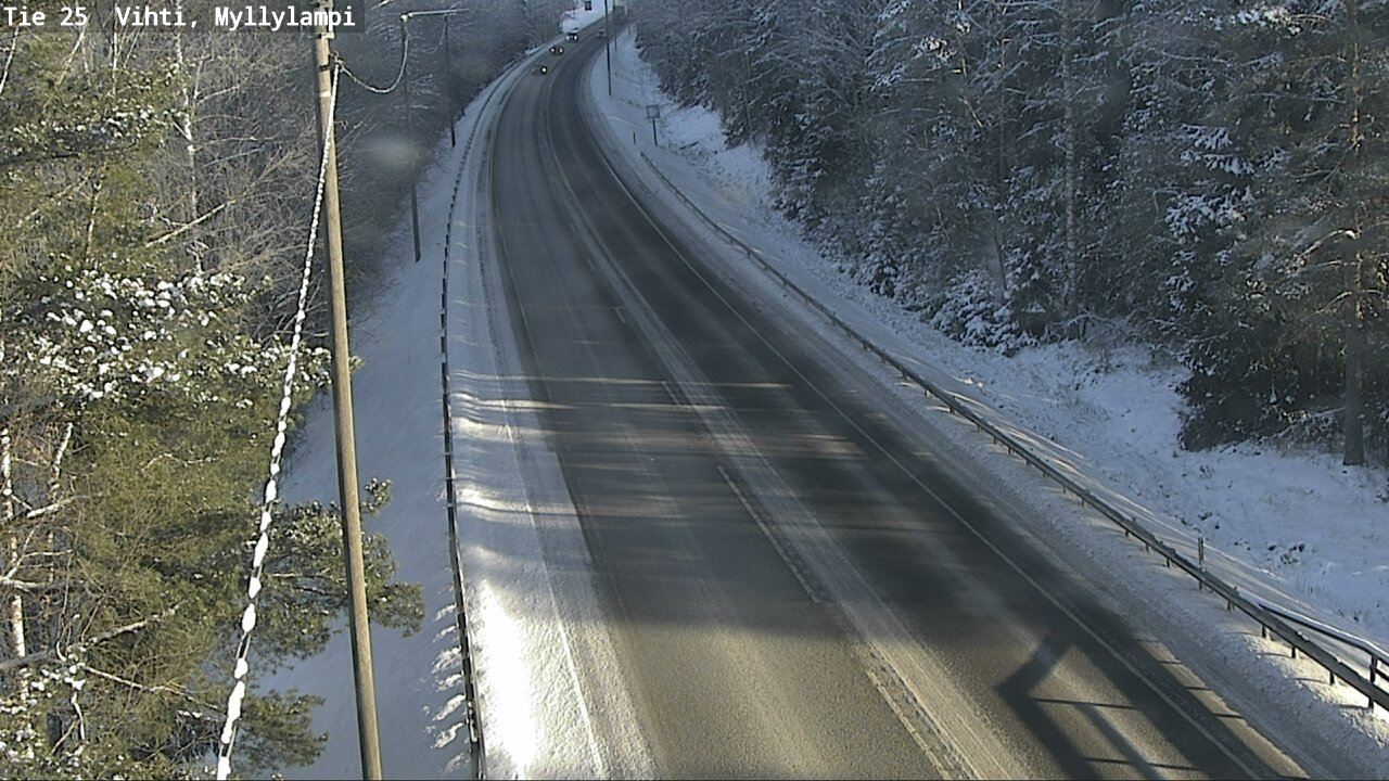 Kelikamerat Kuva Tie 25 Lohja Myllylampi, Lohja, Uusimaa