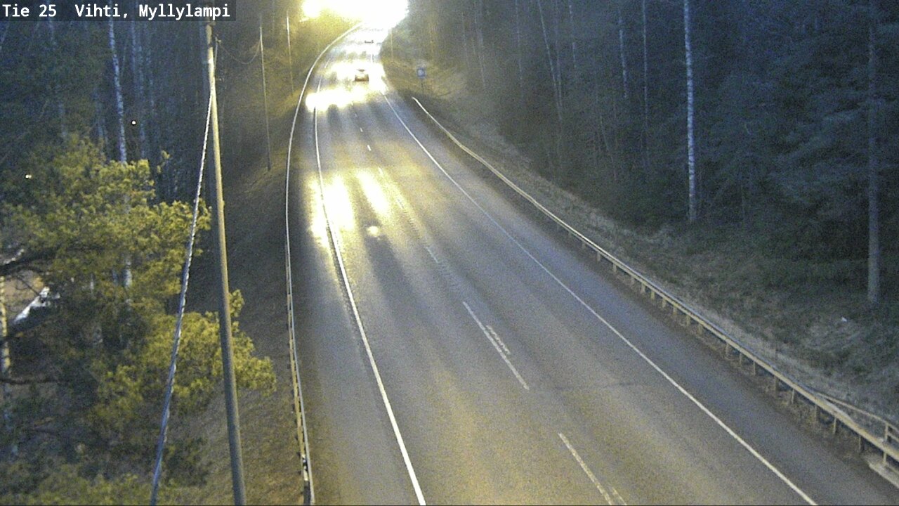 Kelikamerat Kuva Tie 25 Lohja Myllylampi, Lohja, Uusimaa