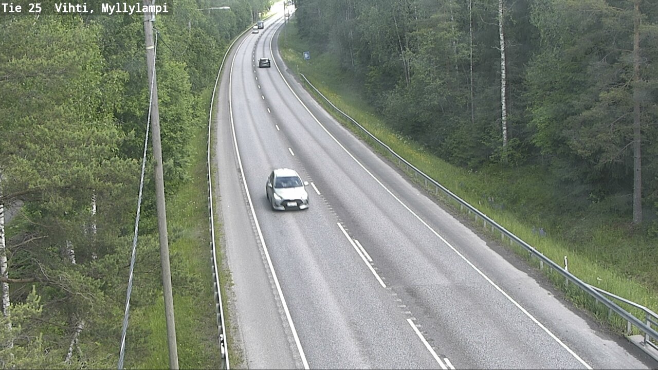 Kelikamerat Kuva Tie 25 Lohja Myllylampi, Lohja, Uusimaa