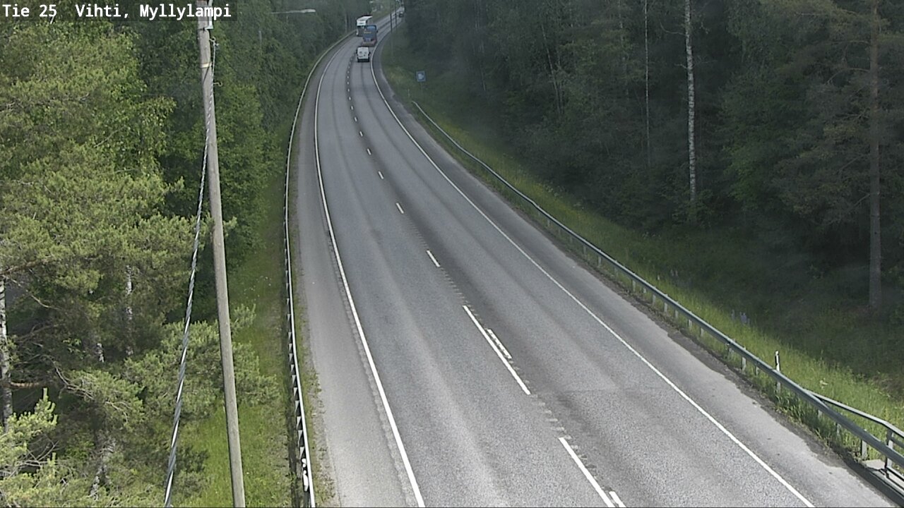 Kelikamerat Kuva Tie 25 Lohja Myllylampi, Lohja, Uusimaa