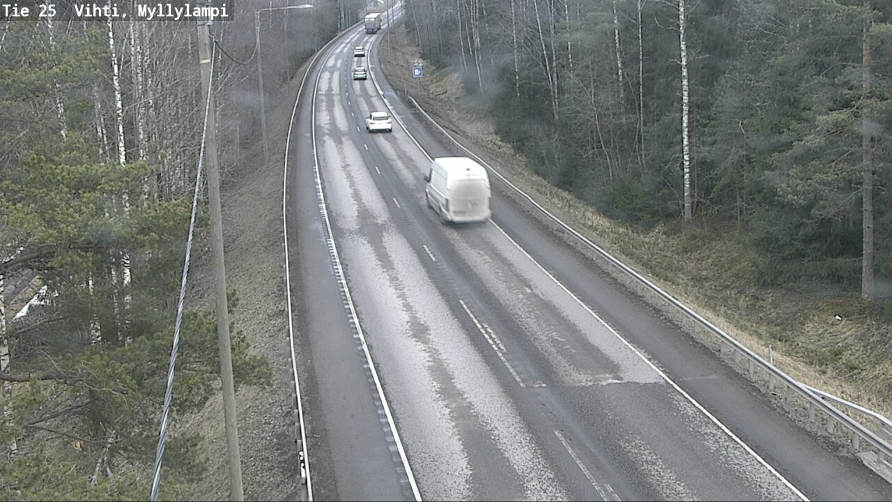 Kelikamerat Kuva Tie 25 Lohja Myllylampi, Lohja, Uusimaa