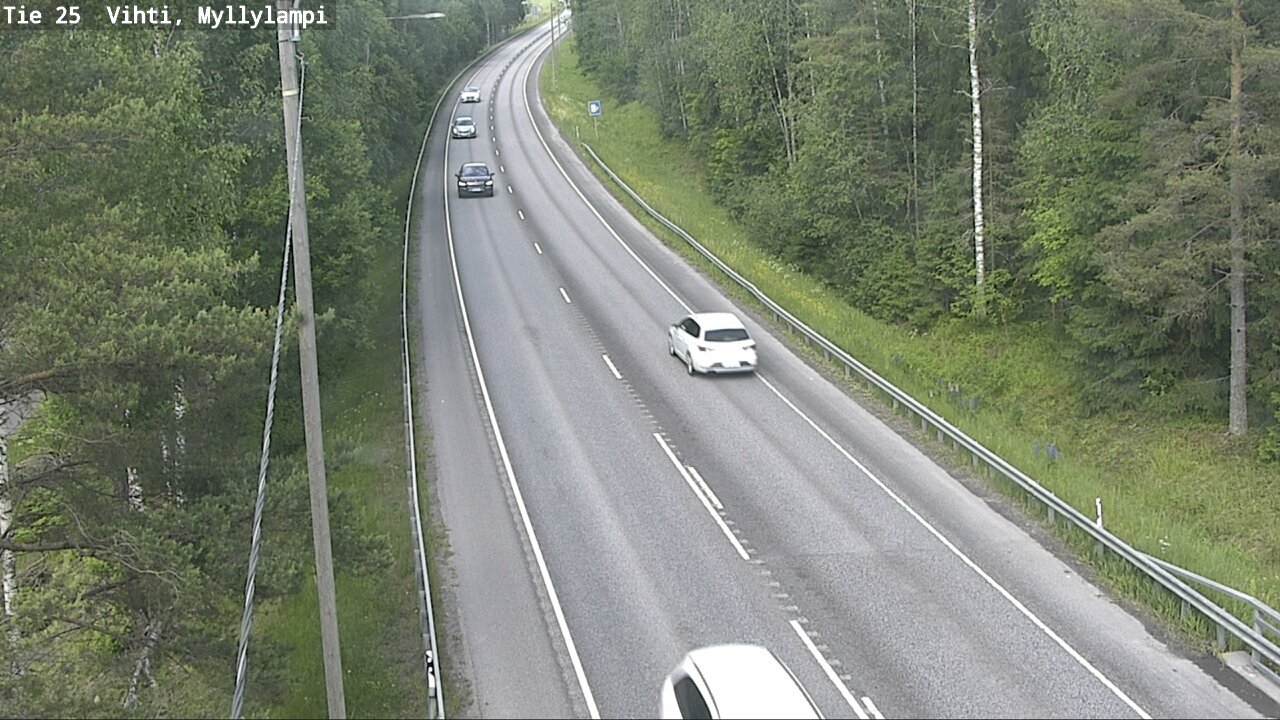 Kelikamerat Kuva Tie 25 Lohja Myllylampi, Lohja, Uusimaa