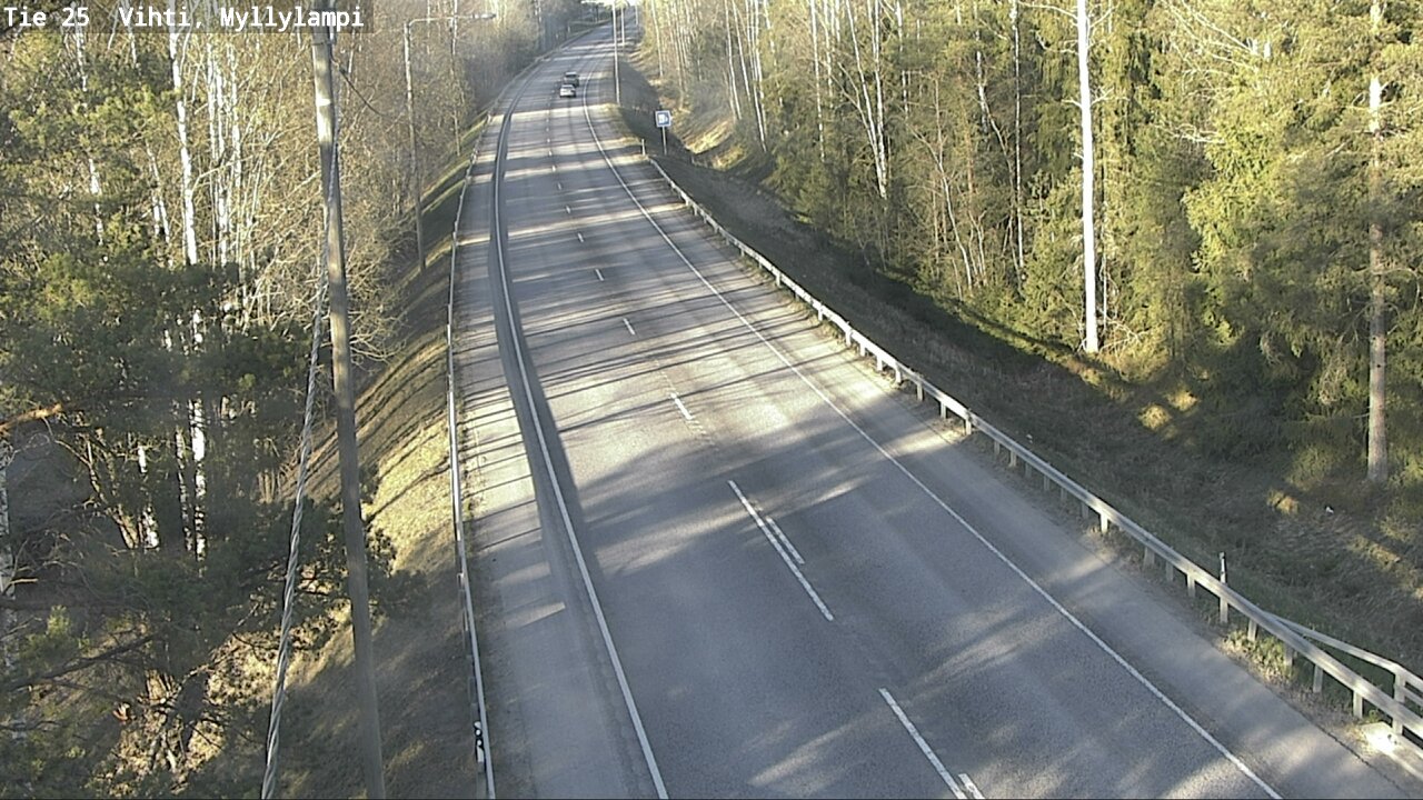 Kelikamerat Kuva Tie 25 Lohja Myllylampi, Lohja, Uusimaa