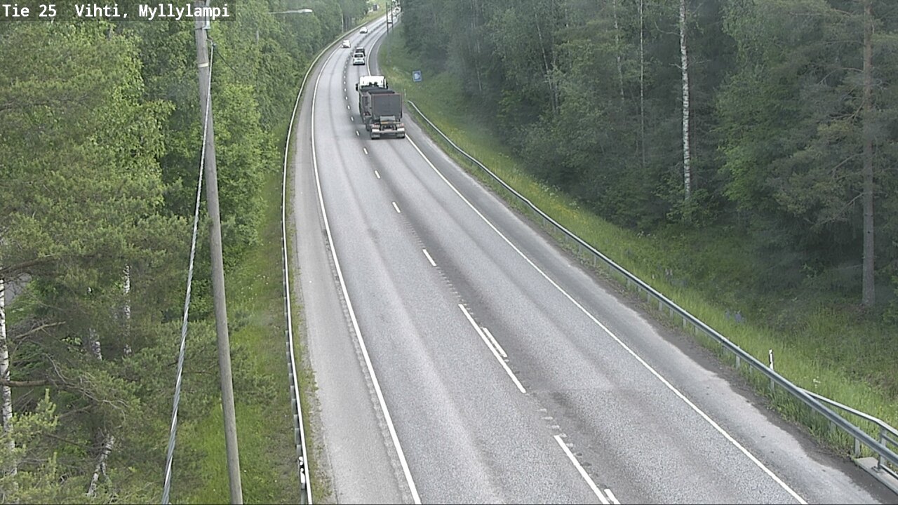 Kelikamerat Kuva Tie 25 Lohja Myllylampi, Lohja, Uusimaa